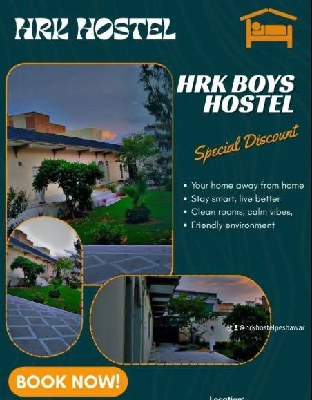 HRK HOSTEL FOR BOYS Boys Hostel in Peshawar with WiFi from PKR 7,500