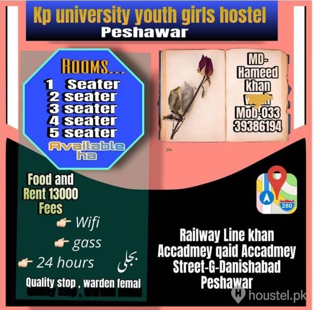 KP UNIVERSITY YOUTH BOYS HOSTE Boys Hostel in University Road, Peshawar with Mess, WiFi - Photo 4
