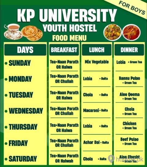 KP UNIVERSITY YOUTH BOYS HOSTE Boys Hostel in University Road, Peshawar with Mess, WiFi - Photo 7