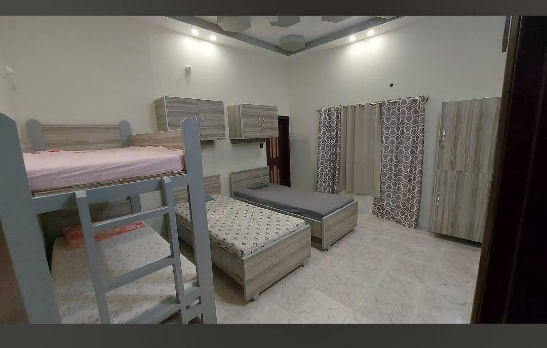 2-Seater Room at Masoodani Girls Hostel — 2 Seater, Girls hostel with Beds/Mattresses, Hyderabad, Pakistan