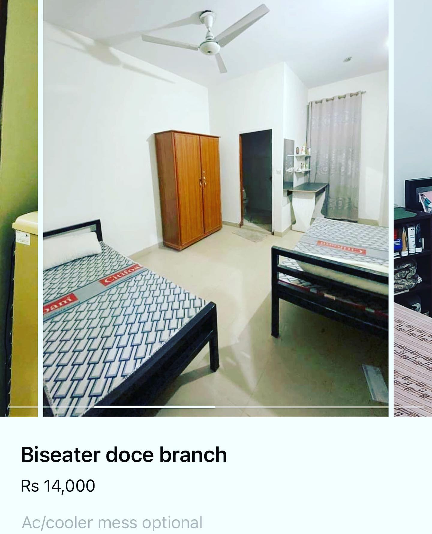 Two Seater Room at Rayan Girls Hostel — photo 3