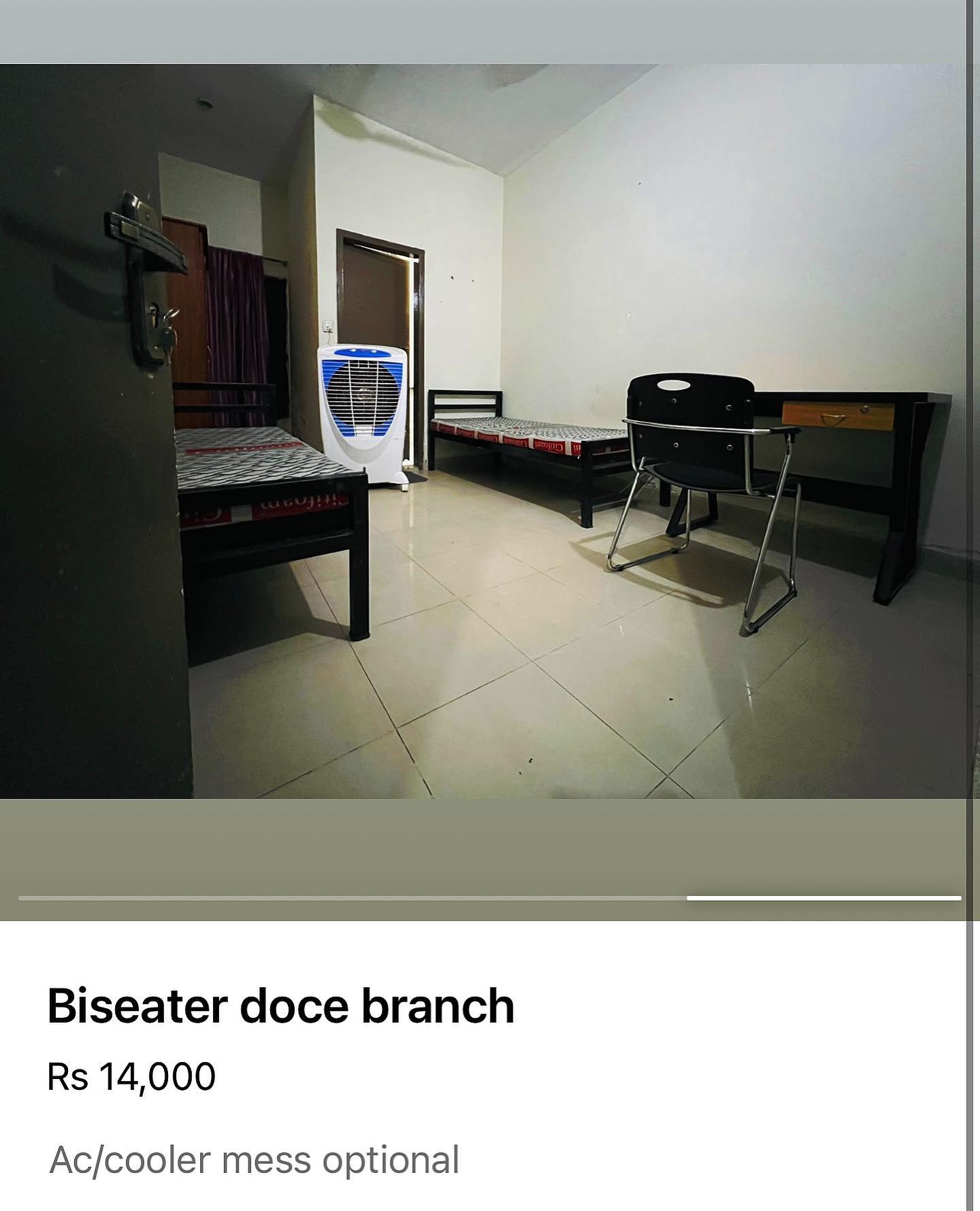 Two Seater Room at Rayan Girls Hostel — photo 4