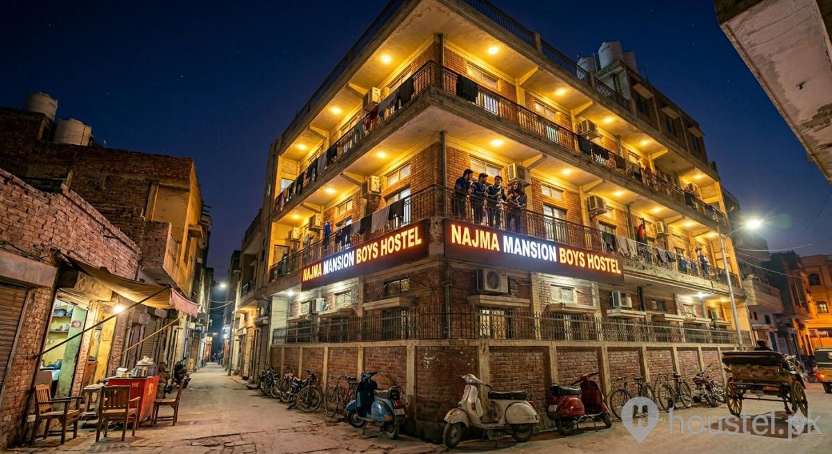 Najma Mension Boys Hostel Boys Hostel in Lahore with WiFi from PKR 7,500