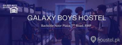 Galaxy Boys Hostel Block-E Boys Hostel in Rawalpindi with Mess, WiFi from PKR 10,000
