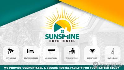 The sun shine Boys Hostel in Near Railway Station, Lahore with Mess, WiFi - Photo 2