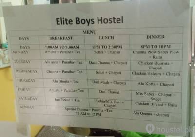 Elite Boys Hostel Islamabad Boys Hostel in Islamabad with Mess from PKR 10,000
