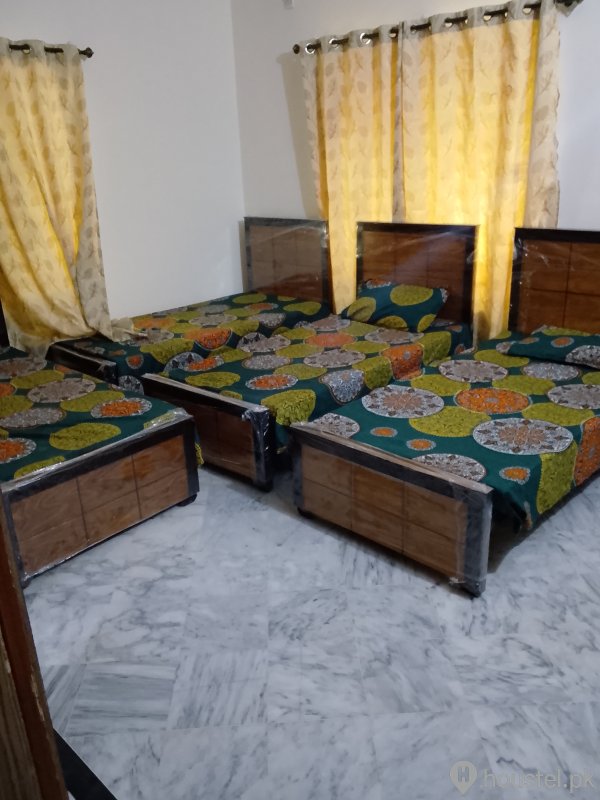 Kehkshah at Al Saaliah boys hostel — 50 Seater, Boys hostel with Bath, Geyser, Furnished, Cooler, Beds/Mattresses, Islamabad, Pakistan