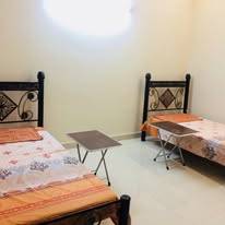 Tetra-Seater (Four students): at Faiza Girls Hostels — 4 Seater, Girls hostel with Bath, Furnished, Beds/Mattresses, Carpet, Islamabad, Pakistan