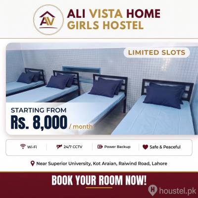 Ali Vista Home Girls Hostel Girls Hostel in Sundar Raiwind Road, Lahore with WiFi - Photo 16