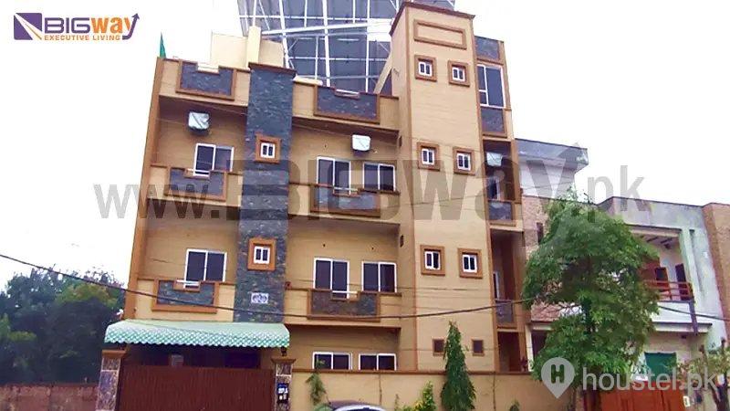 BigWay Girls Hostel (Executive Living) Girls Hostel in Johar Town, Lahore with Mess, WiFi - Main Photo
