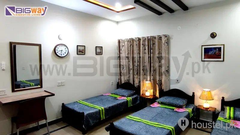 BigWay Girls Hostel (Executive Living) Girls Hostel in Johar Town, Lahore with Mess, WiFi - Photo 9