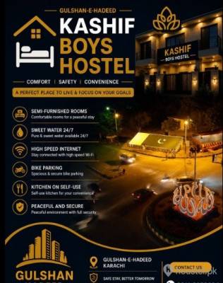 KASHIF BOYS HOSTEL Boys Hostel in Karachi with WiFi from PKR 10,000