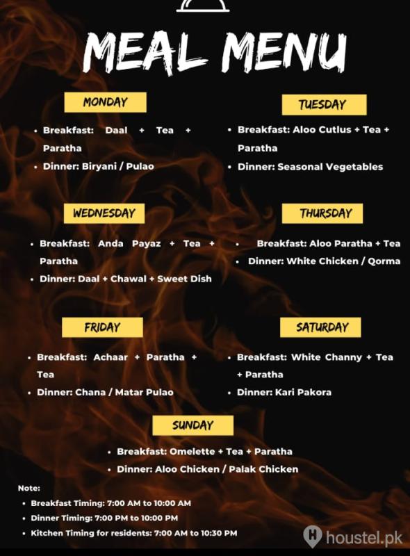 Uptown 86 Executive Residency Girls Hostel in Johar Town, Lahore with Mess - Photo 9