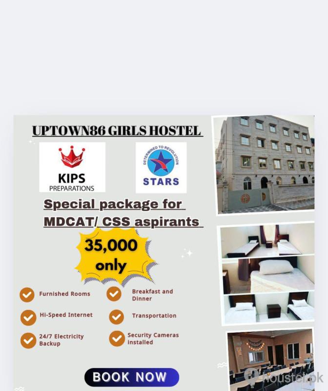 Uptown 86 Executive Residency Girls Hostel in Johar Town, Lahore with Mess - Photo 11
