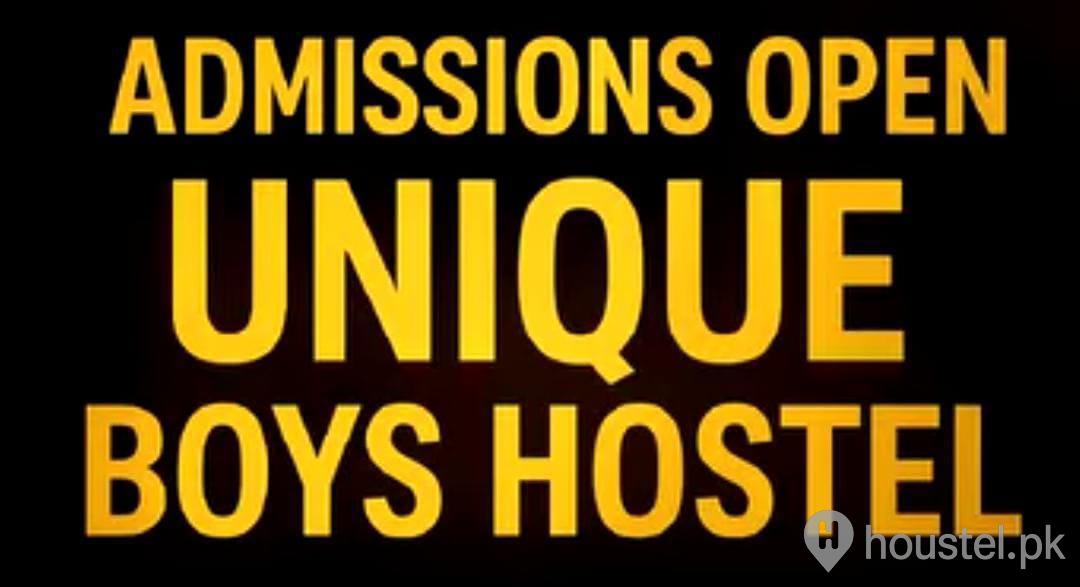 Unique Boy's Hostel branch 1 Boys Hostel in Gulberg, Lahore with WiFi from PKR 8,000