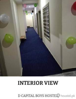 D Capital Boys Hostel Boys Hostel in Islamabad with Mess, WiFi from PKR 10,000