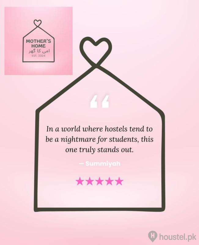 MOTHER’S HOME — Premium Girls' Hostel Girls Hostel in G-13, Islamabad with Mess, WiFi - Photo 5