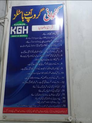 KANJWANI GROUP OF HOSTELS Boys Hostel in Narwala Road, Faisalabad with Mess, WiFi - Photo 3