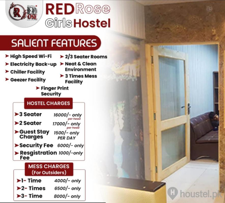 Red Rose Girls Hostel Girls Hostel in Old Muslim Town, Lahore with Mess, WiFi - Main Photo