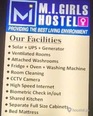 M.I. Girls Hostel Girls Hostel in Raiwind, Lahore with WiFi - Photo 5