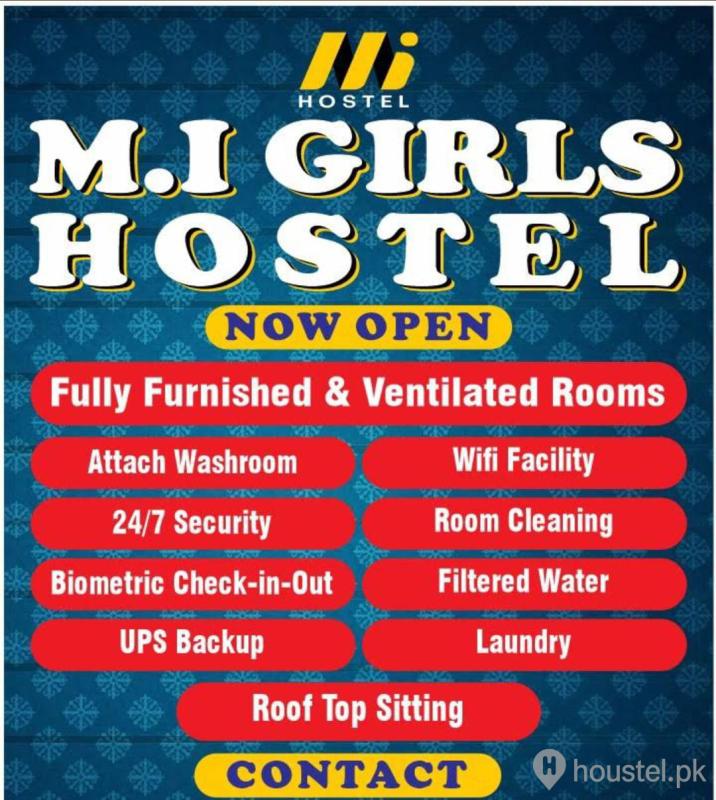 M.I. Girls Hostel Girls Hostel in Raiwind, Lahore with WiFi - Main Photo