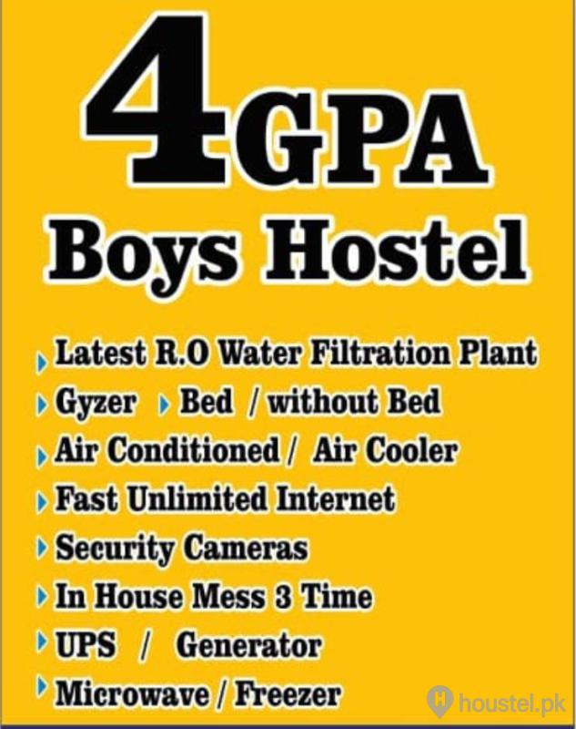 4GPA Boys Hostel Boys Hostel in Lahore with WiFi from PKR 10,000