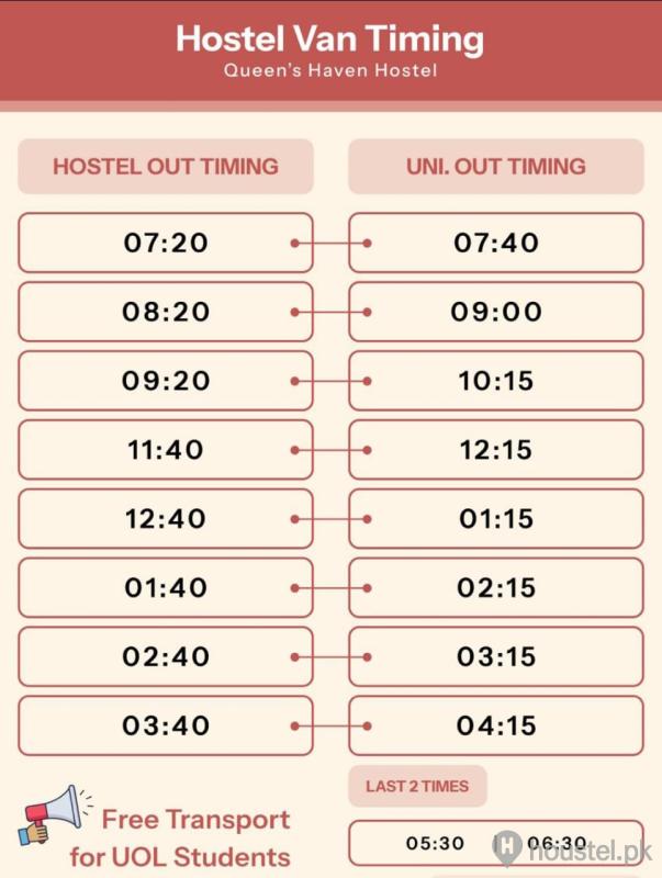 Queen's haven Hostel Girls Hostel in Audit & Accounts Housing Society, Lahore with Mess, WiFi - Photo 13