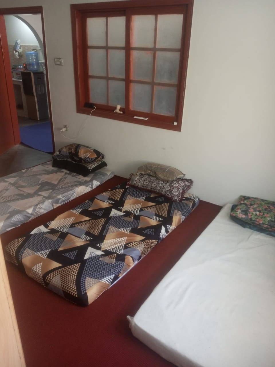 4 Seater Room at Korangi Comfort Hostel — 4 Seater, Boys hostel with Bath, Furnished, Beds/Mattresses, Cupboards, Carpet, Karachi, Pakistan
