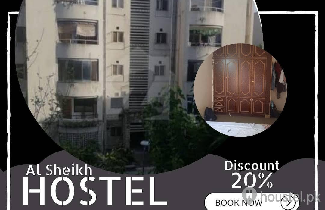 Al Sheikh Hostel Boys Hostel in Islamabad with WiFi from PKR 14,000