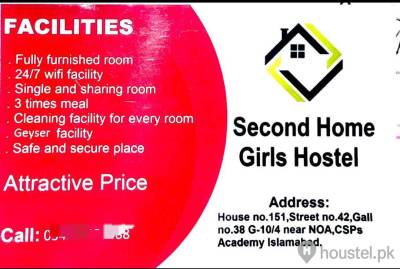 Second home Girls hostel Islamabad Girls Hostel in Islamabad with WiFi from PKR 18,000