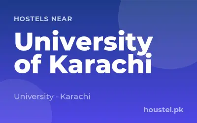 Hostels near University of Karachi