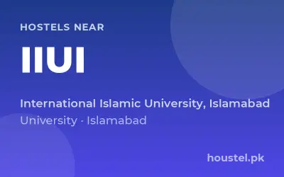 Hostels near International Islamic University, Islamabad